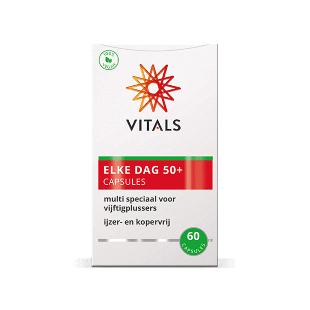 Vitals Elke Dag 50+ 60 capsules