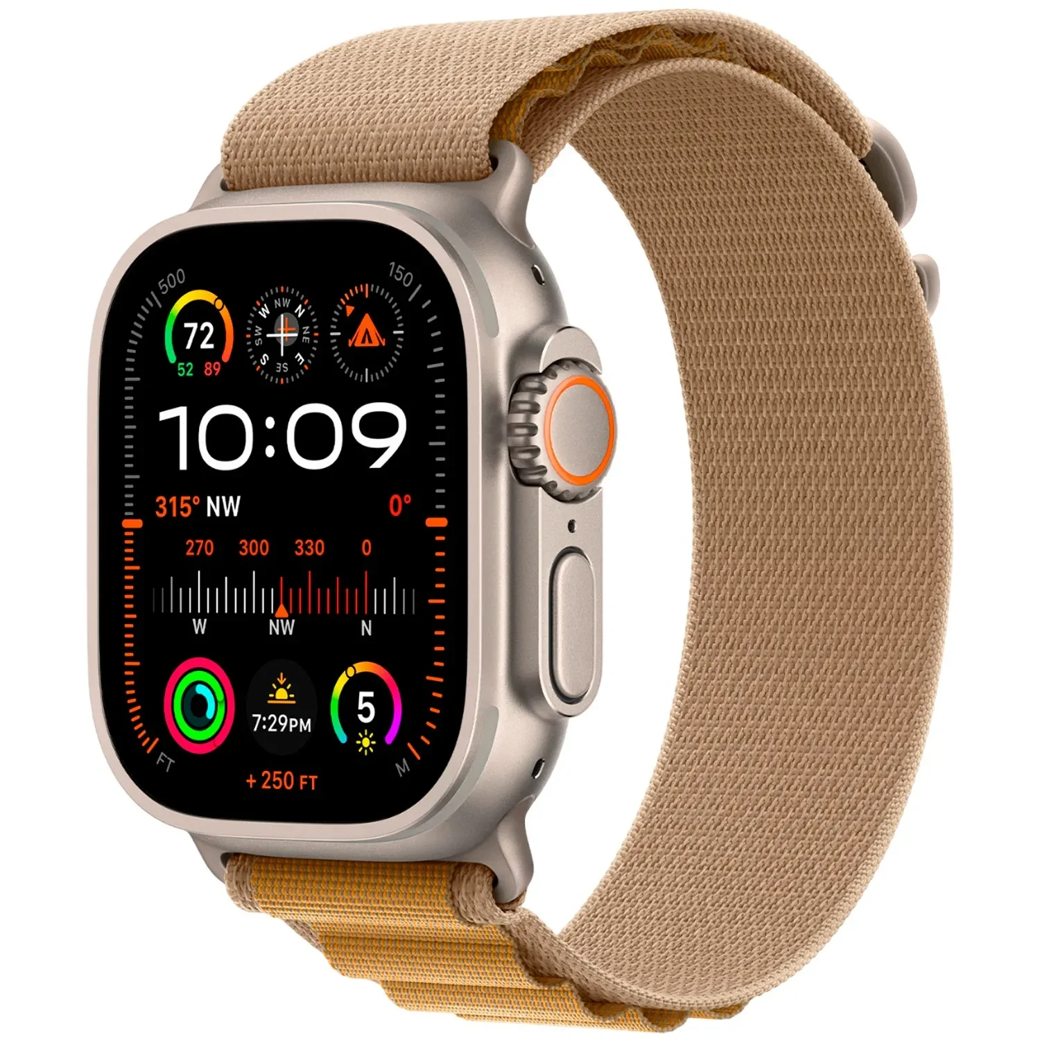 Apple Watch Ultra 2 GPS + Cellular 49mm Natural Titanium Alpine Loop L MX4H3