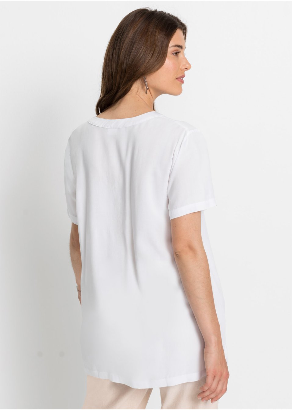 Tunique longue en viscose