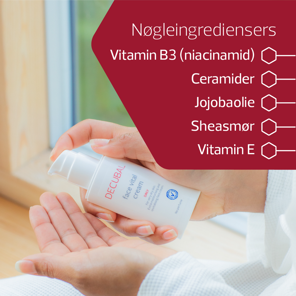 Decubal Face Vital Cream - 50 ml.