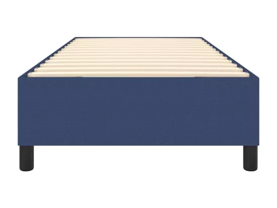 Sommier à lattes de lit Bleu 80x200 cm Tissu