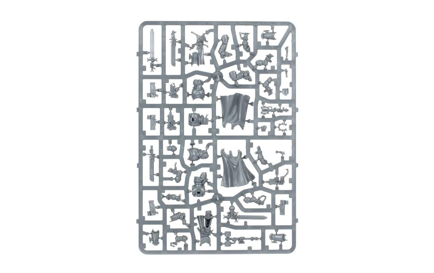 Figurenset Warhammer 40.000 Black Templars SchwertbrüderWarhammer 40.000 Black Templars Sword Brethren