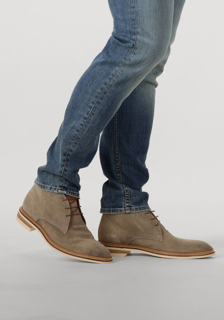 beige giorgio veterschoenen 56409