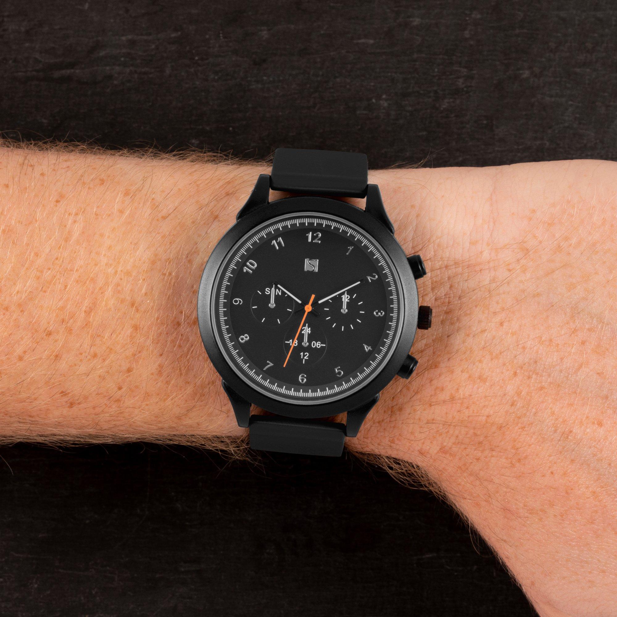 Spirit Silicone Strap Watch Mens