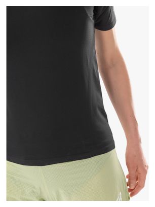 Maillot manches courtes Compressport Trail Racing Noir Femme