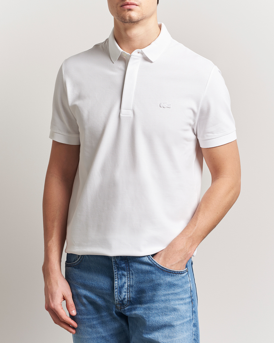 Lacoste Paris Polo Piké White