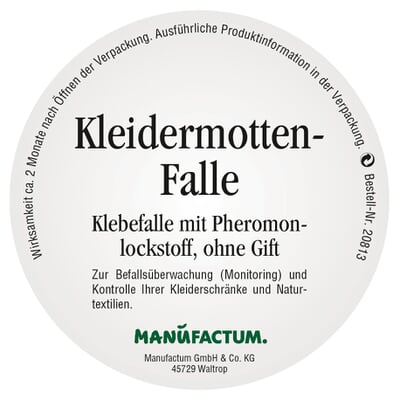 Kleidermotten-Falle