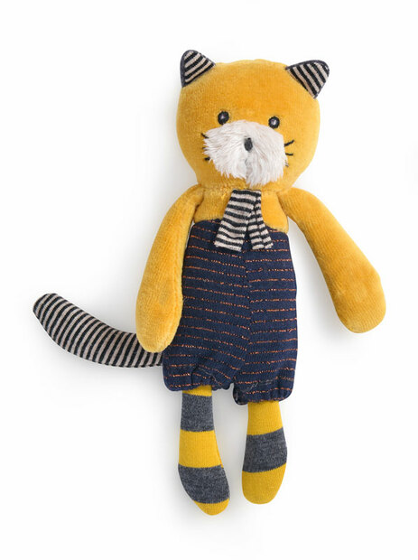 Miniature chat moutarde Lulu Les Moustaches - MOULIN ROTY