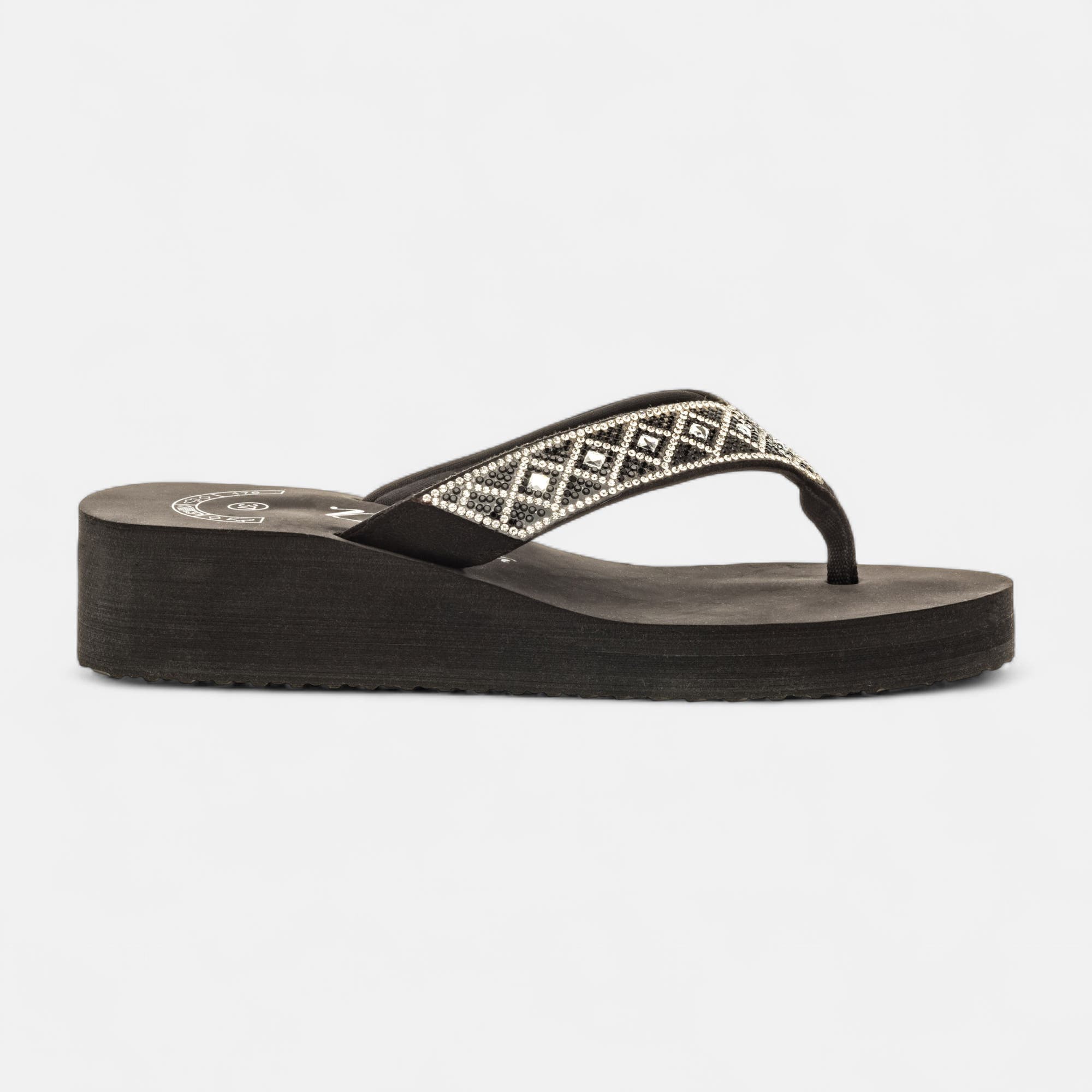 Claquettes de plage Femme noir