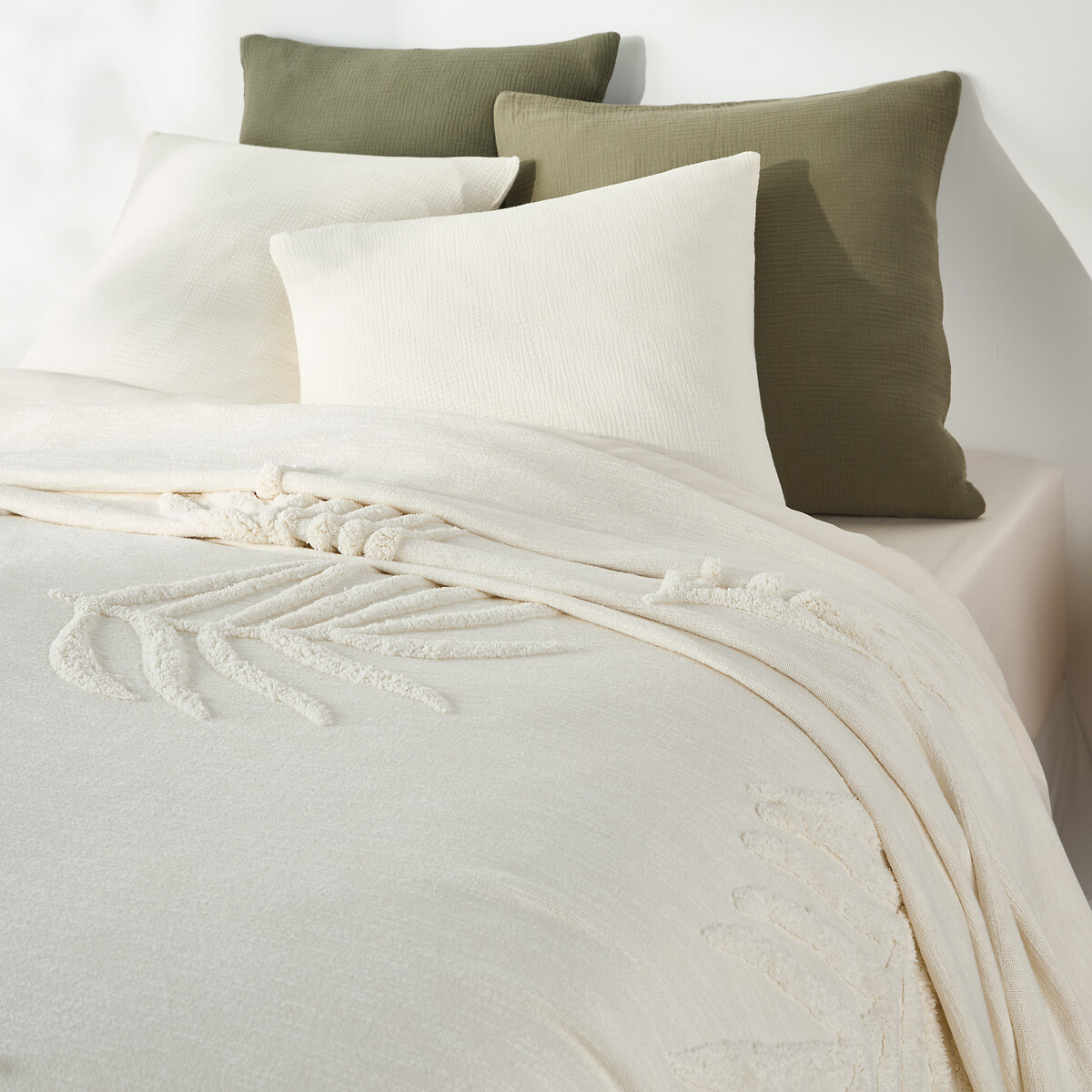 LA REDOUTE INTERIORS<br>Colcha em algodão tufado, Jobe