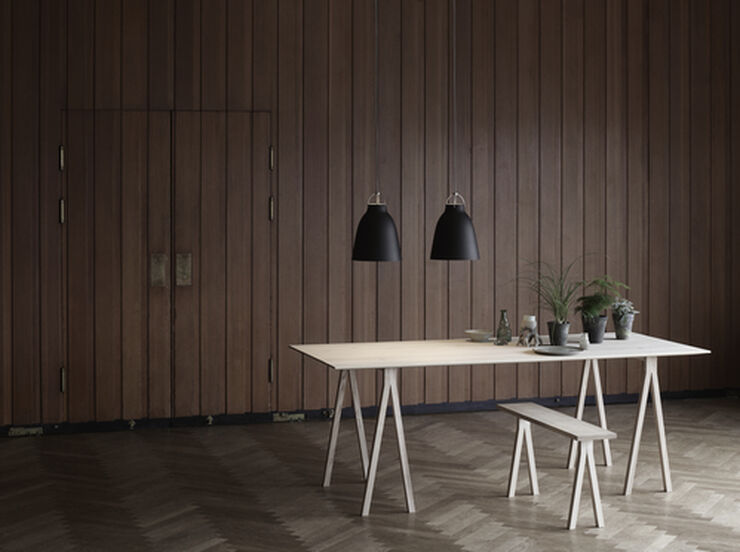 Fritz Hansen Caravaggio P2 Black, matt