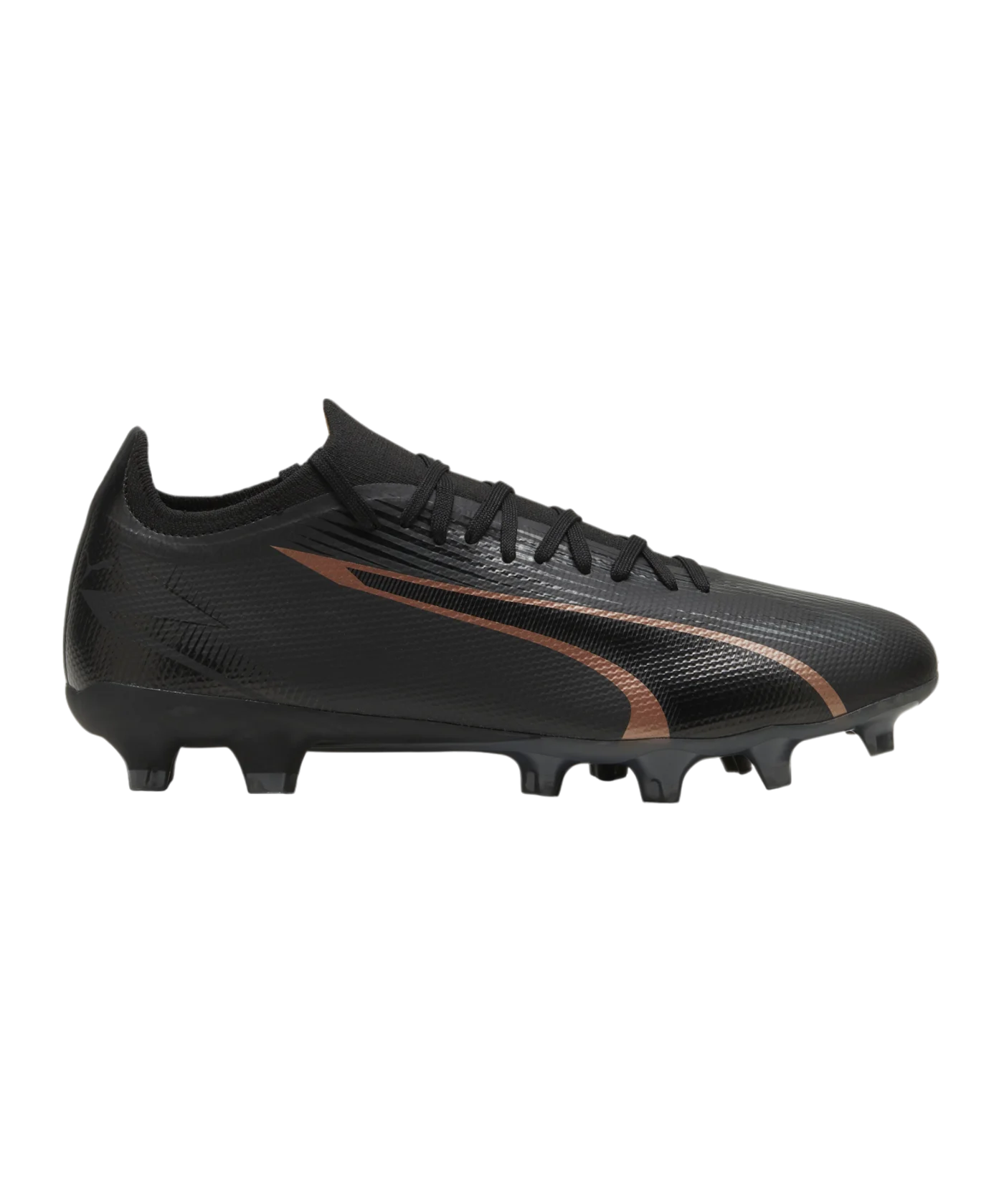 PUMA ULTRA Match FG/AG Eclipse Schwarz Weiss F02