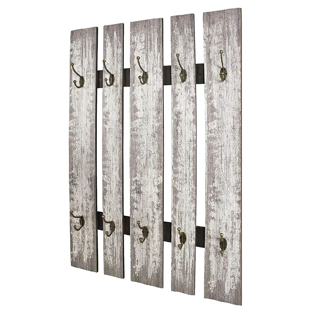 Pegane Garderobe Murale Vintage - 10 Crochets