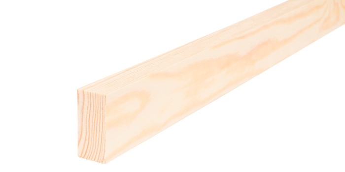 Forrammetræ fyr 21 x 27 x 1200 mm