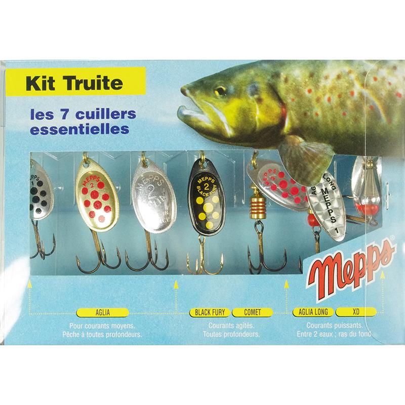 Kit Truite 7 Cuillers Mepps