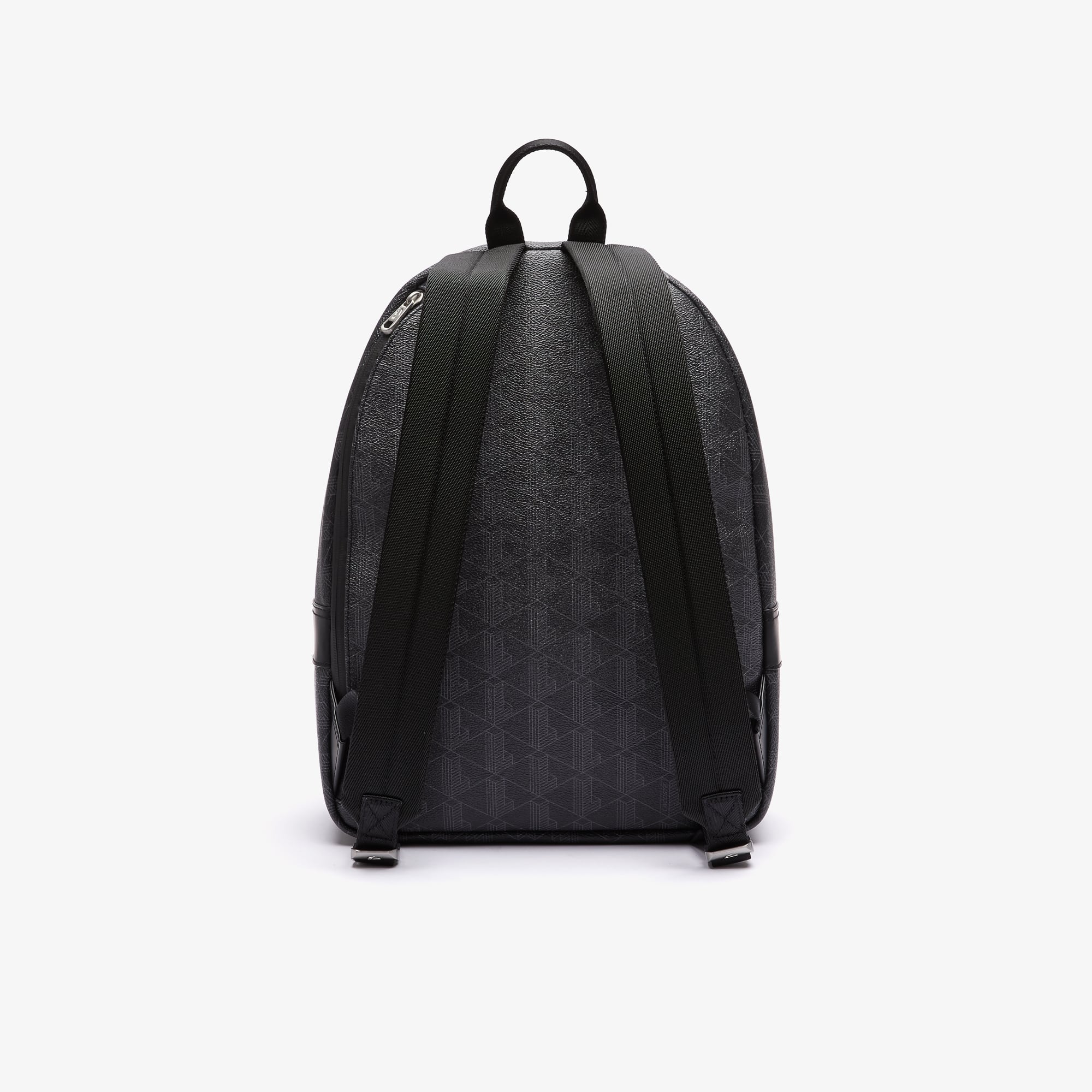 Sac à dos The Blend en toile monogramme Sacs à dos - Noir - Lacoste - Homme
