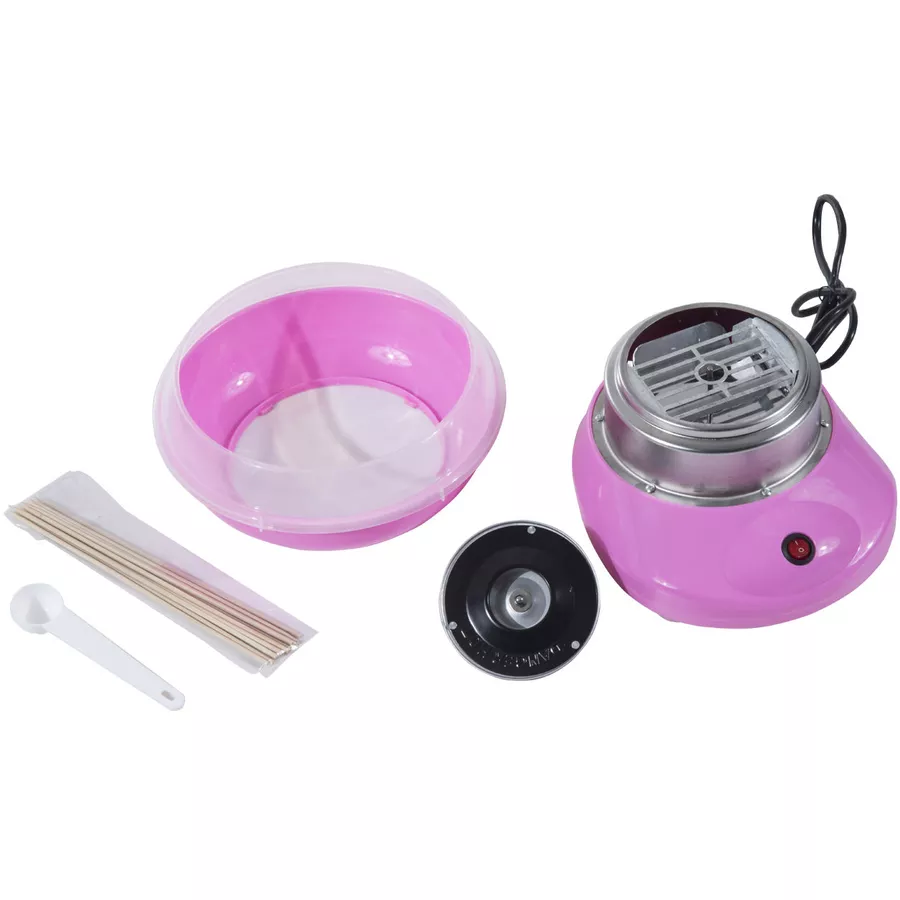 HOMCOM Zuckerwattemaschine rosa