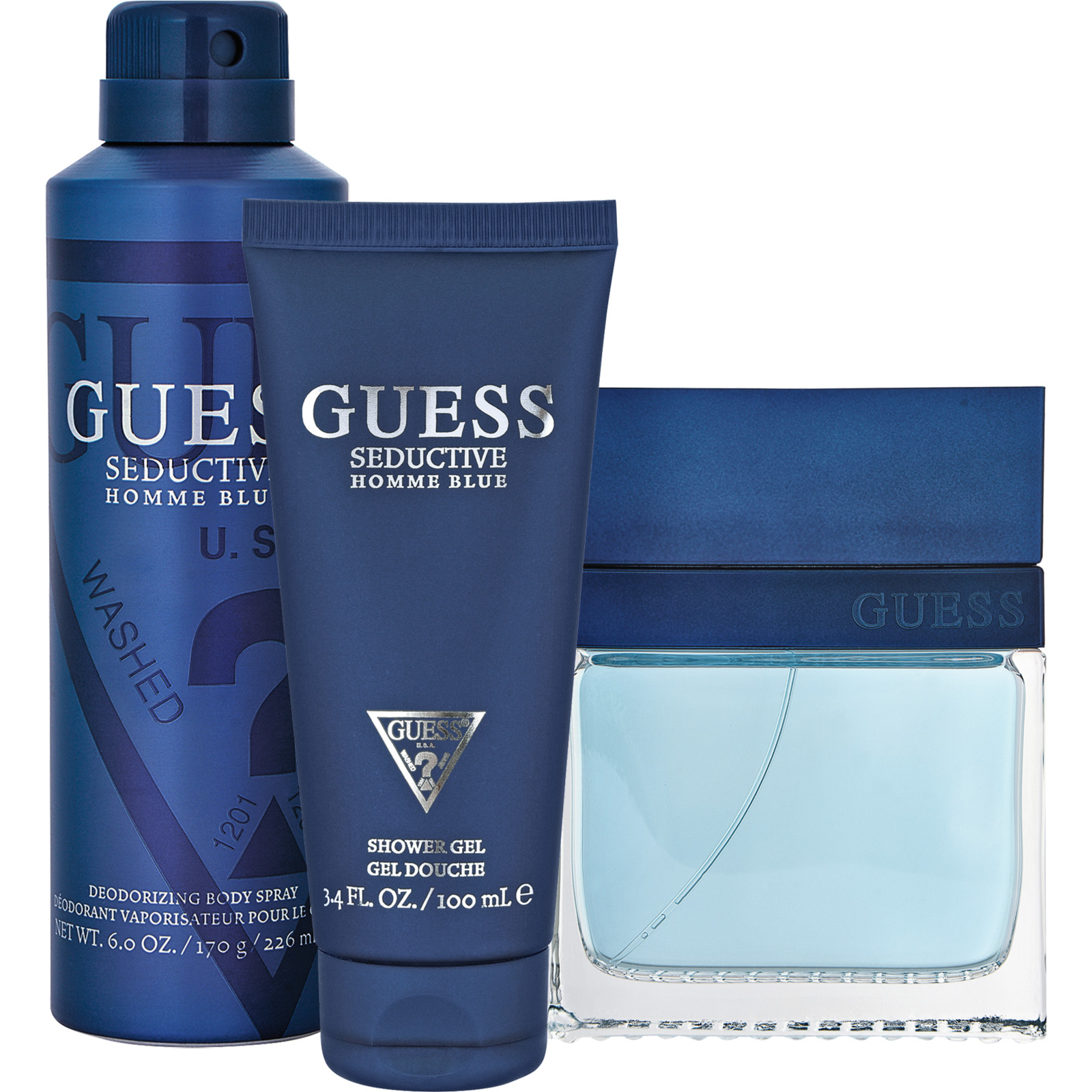 Guess Seductive Homme Blue Duftset, 4-teilig