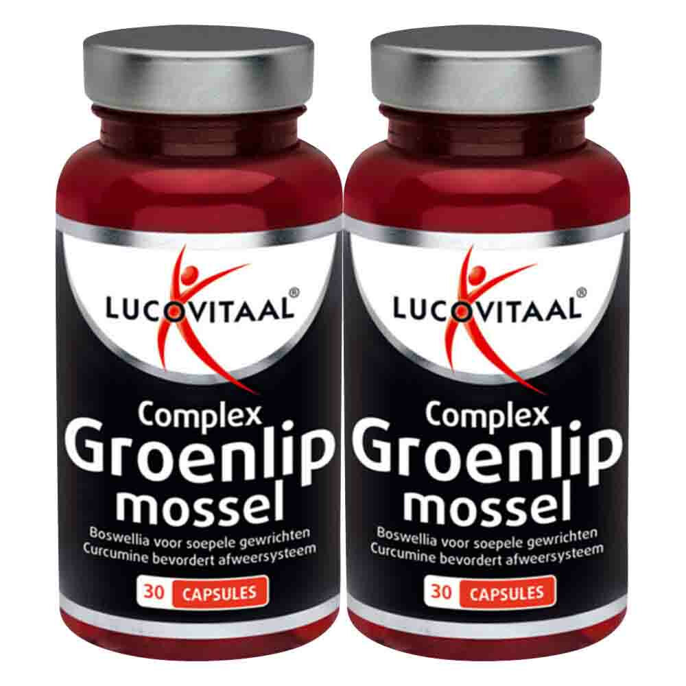 2x Lucovitaal Complex Groenlipmossel 30 capsules