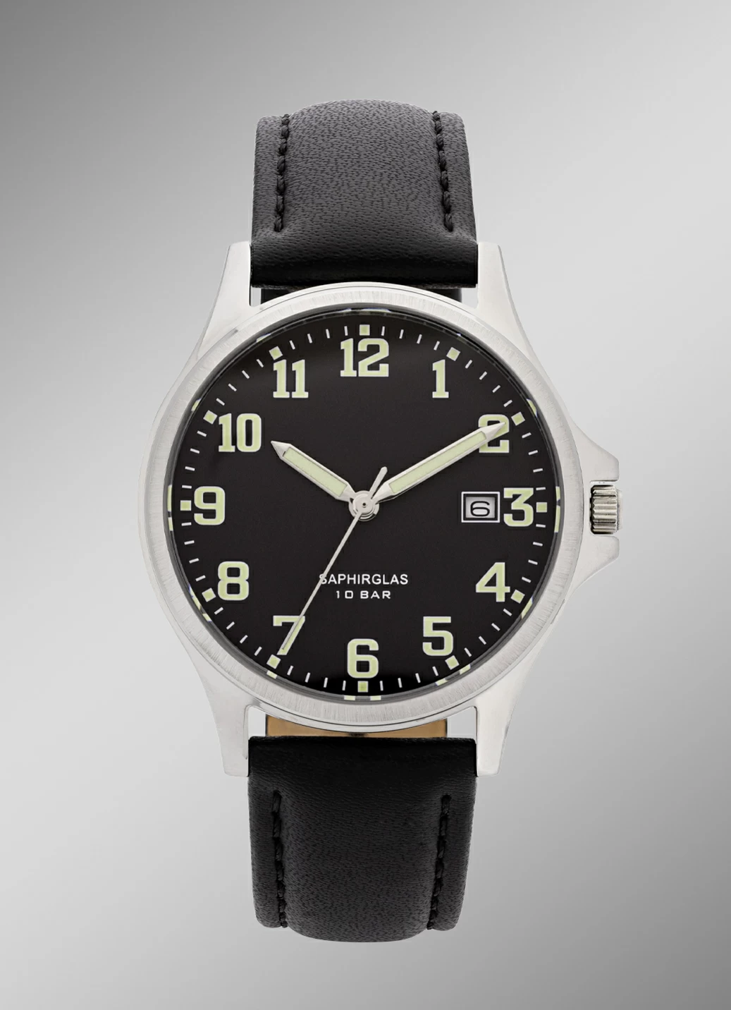 Beliebte Para-Quartz-Herrenuhr