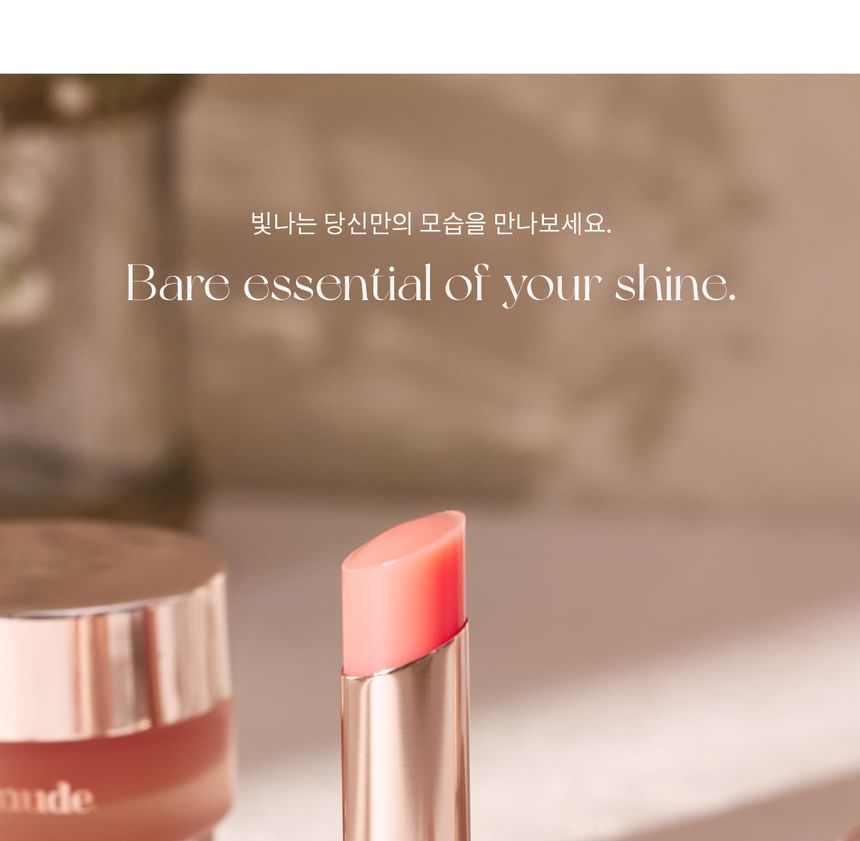 mude - Bare Shine Lip Balm - 3 soorten