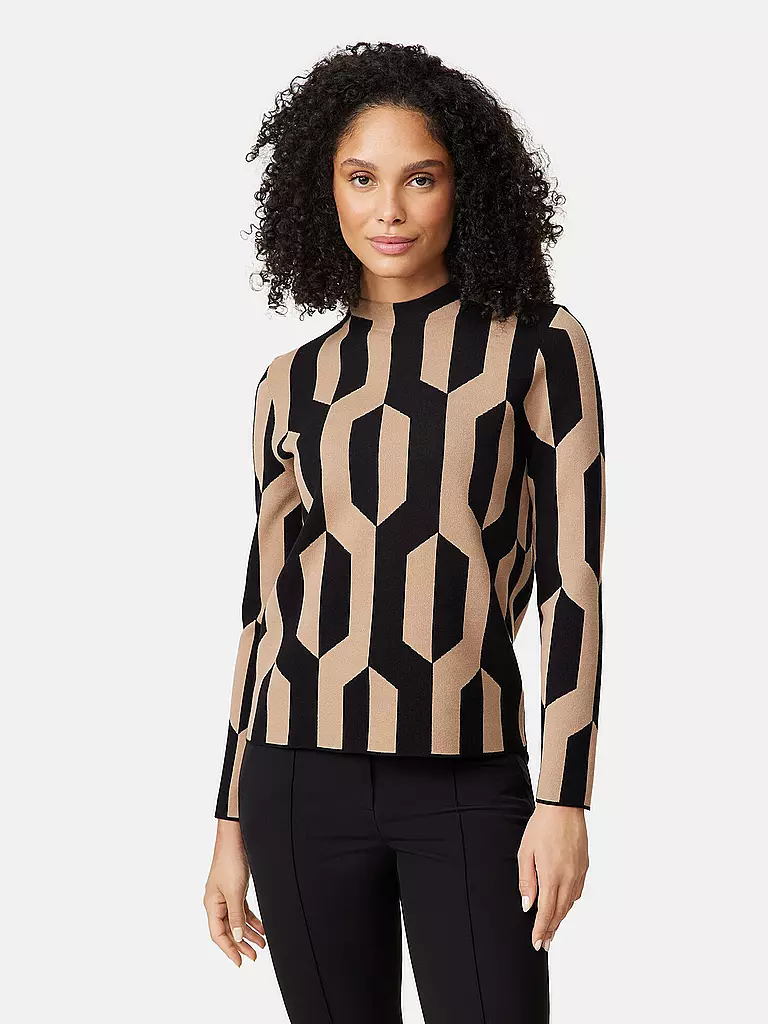 GERRY WEBER Langarmshirt camel