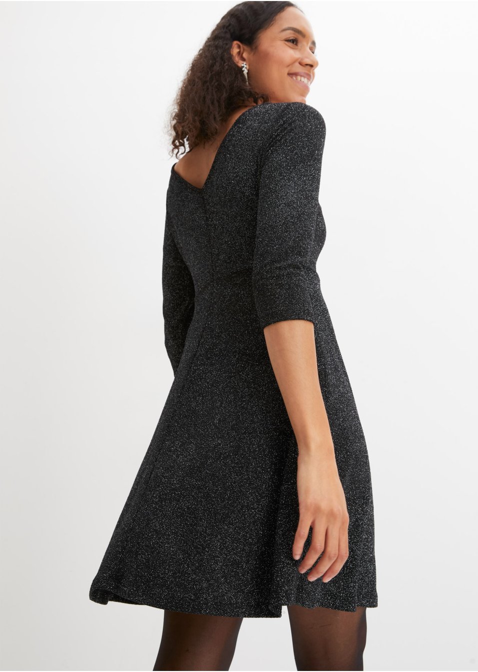 Robe à effet brillant