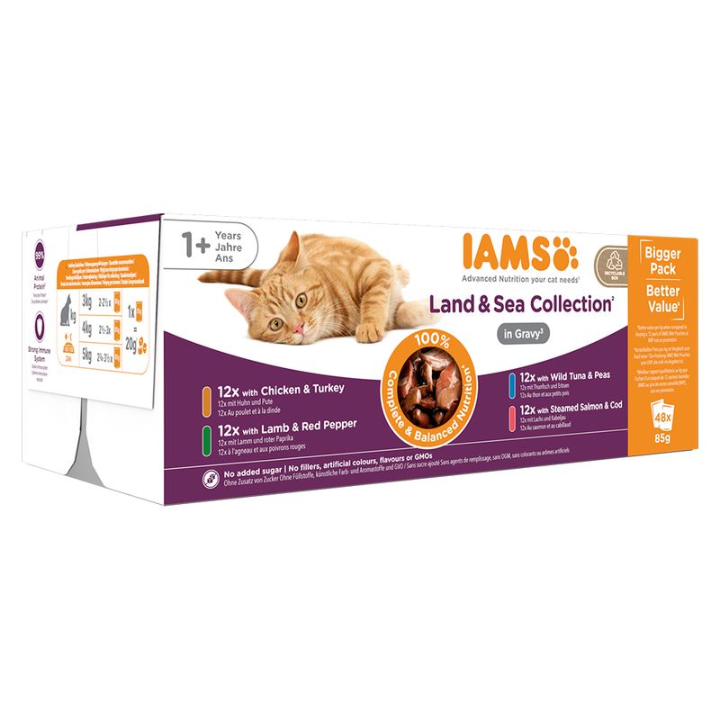 IAMS Delights Adult en sauce 12 x 85 g