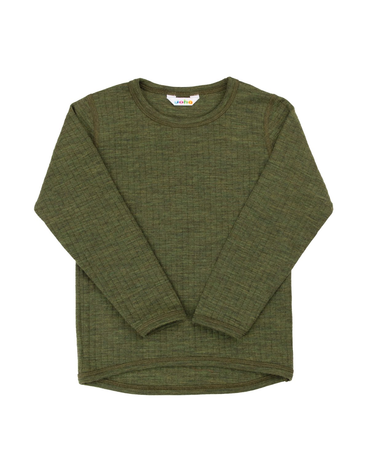Ulltrøye Langermet – 100% Merino – Rib – Basic