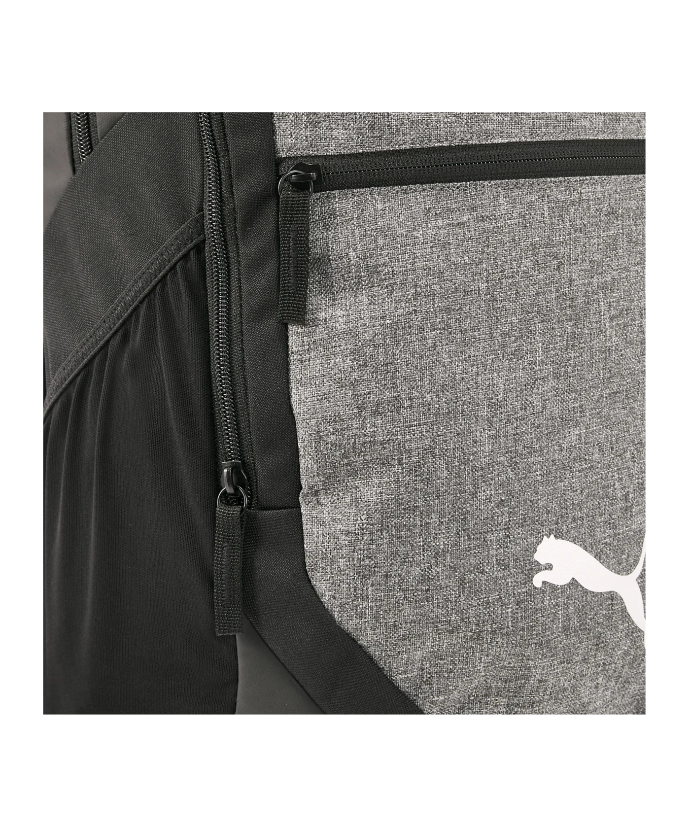 PUMA teamFINAL Rucksack L Schwarz Grau F01
