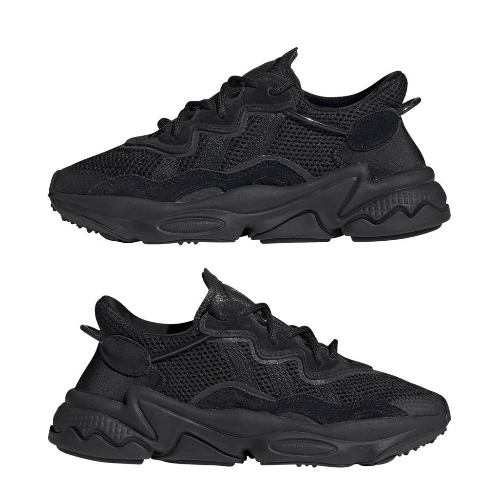 adidas Ozweegosneakers zwart/grijs