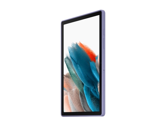 SAMSUNG - Etui tablette EF-QX200TVEGWW Coque transparente Tab A8 Lavande