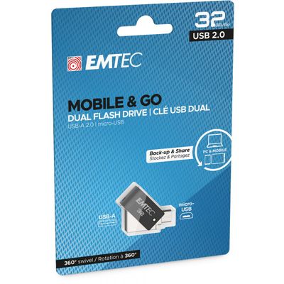 Emtec T260B - clé USB 32 Go - USB 2.0