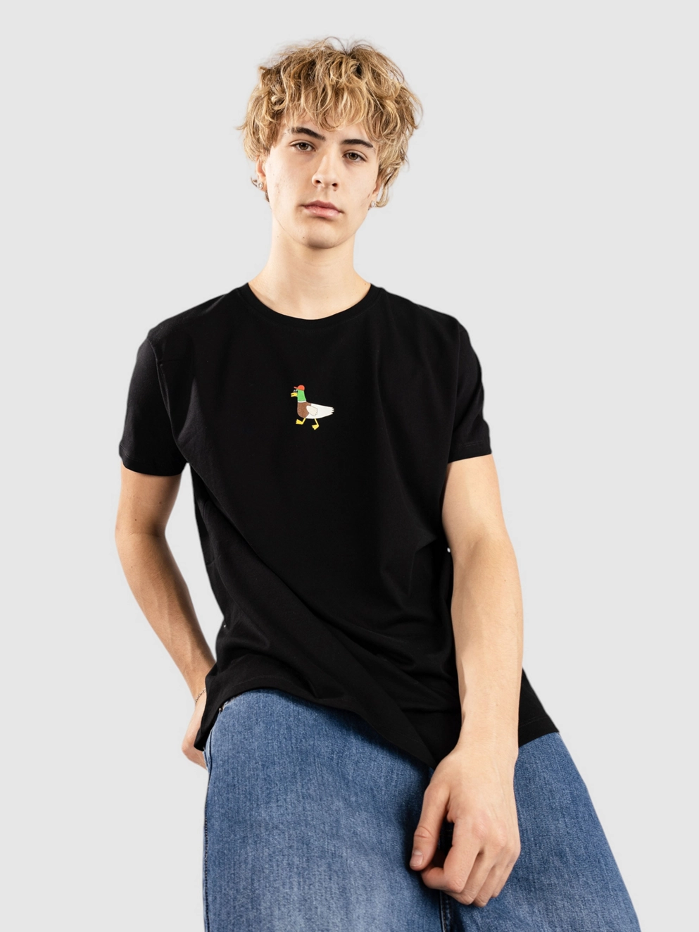 Fat Moose Duck Out T-Shirt black