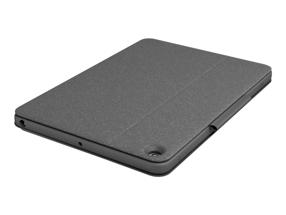 Logitech® | Combo Touch - Tastatur og folio-kasse - med trackpad - bagbelyst - Apple Smart connector - QWERTY - Pan Nordic - grafit - for Apple 10.2-inch iPad (7. generation, 8. generation, 9. generation)