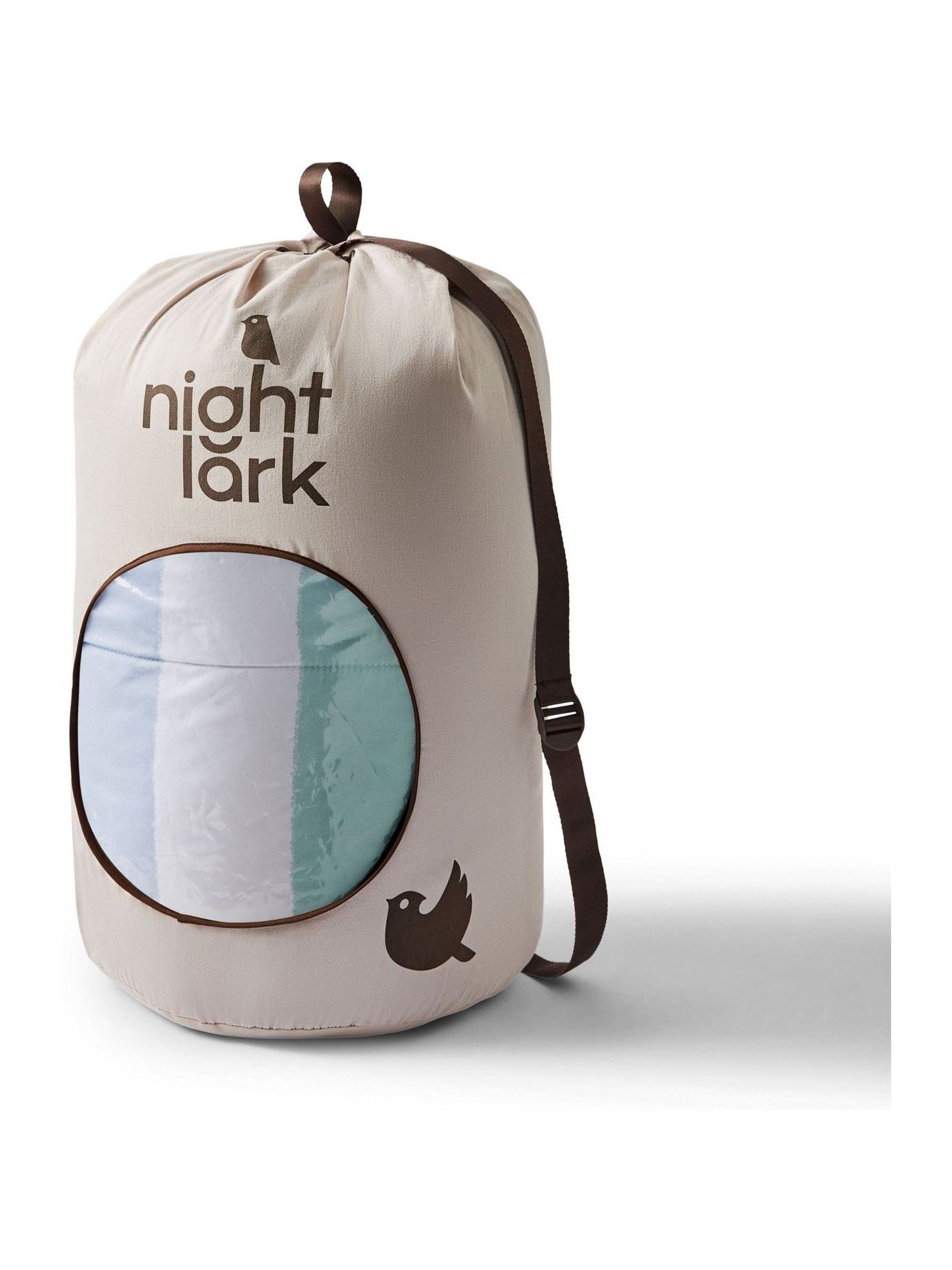 Night Lark Coverless Duvet and Pillowcase Set
