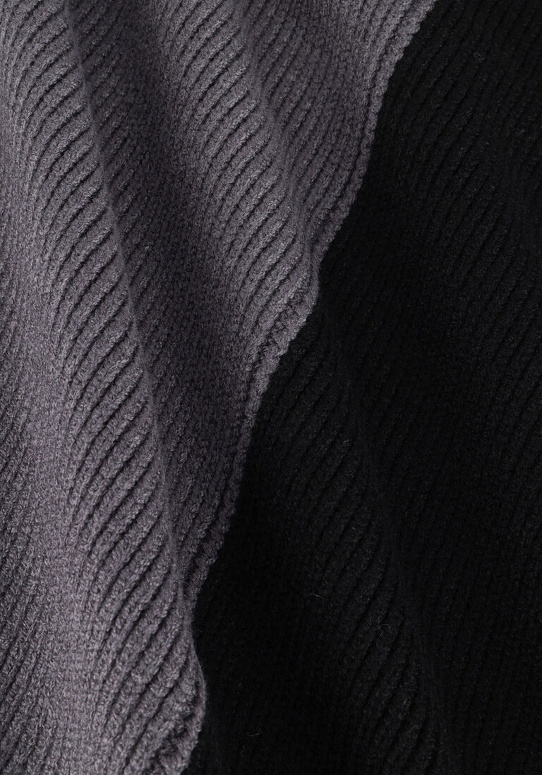 LIU JO zwarte liu jo sjaal logo scarf 2