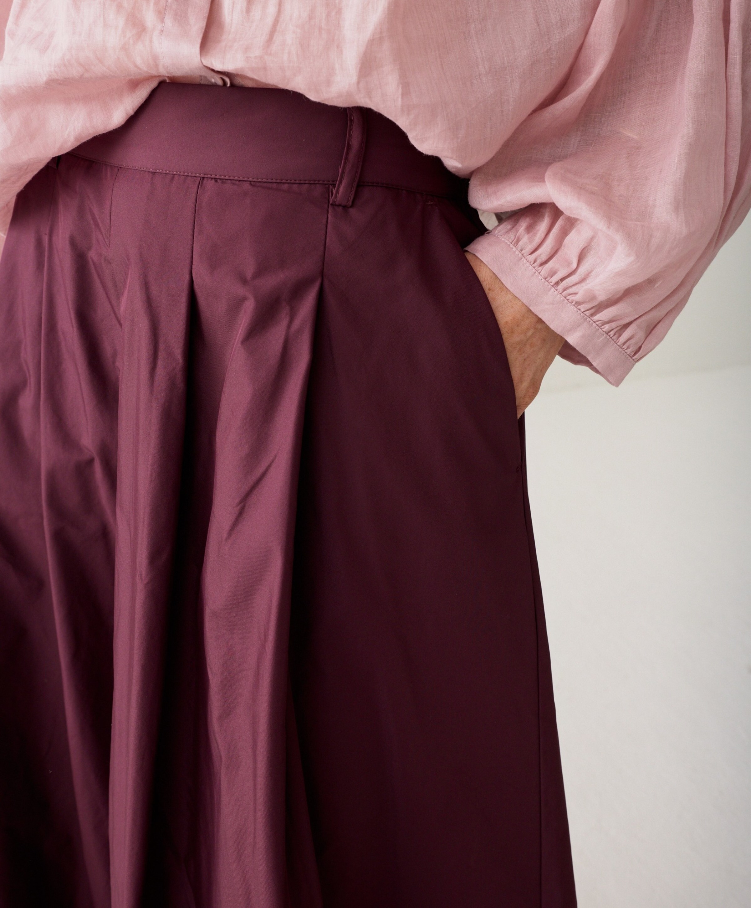 Summum Woman Dames rok bordeaux