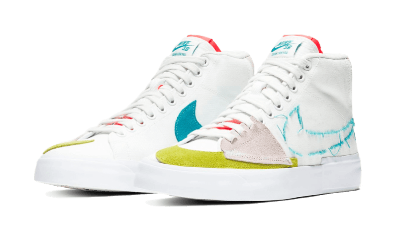 Nike Blazer SB Mid Edge Hack Pack White Multi