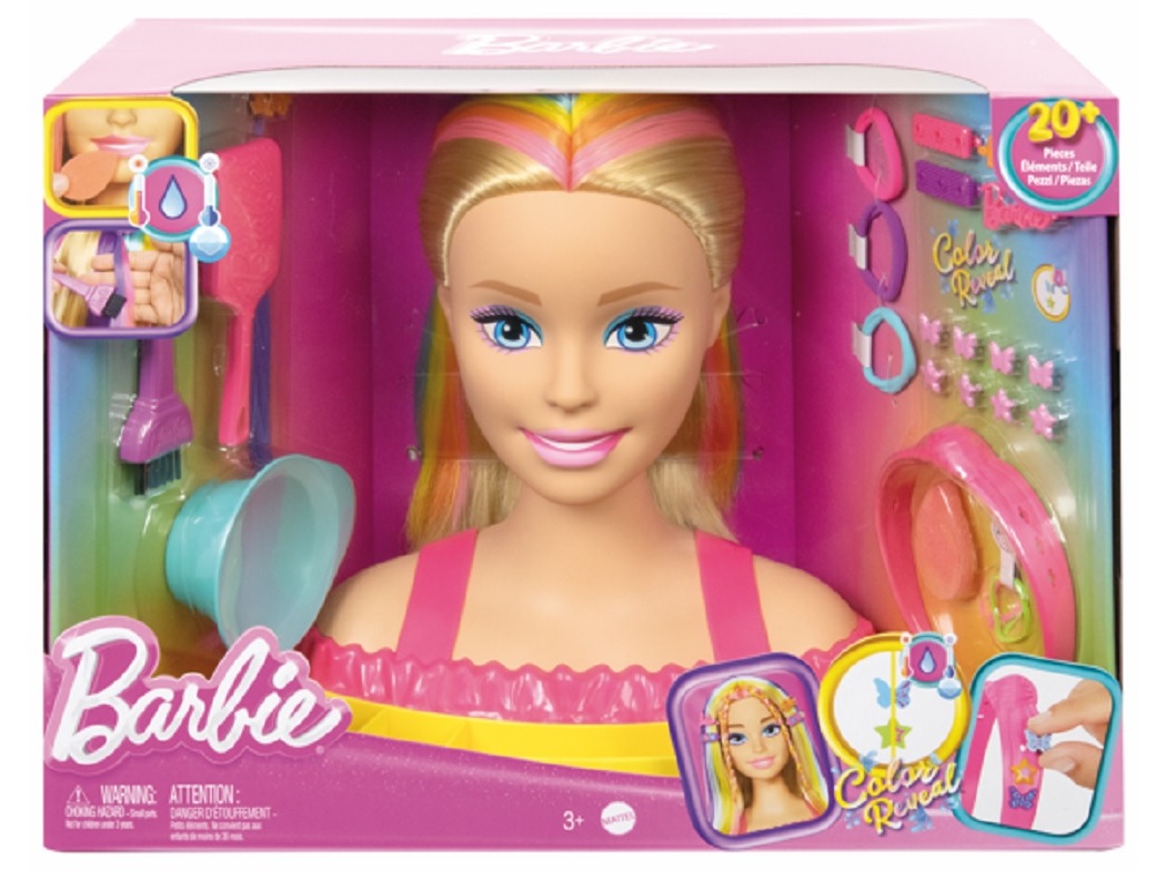 BUSTO DELUXE BARBIE CABELO LOIRO