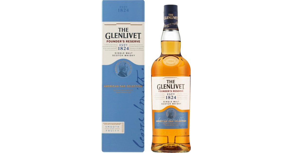 THE GLENLIVET Founder's Reserve 40% (Einweg)