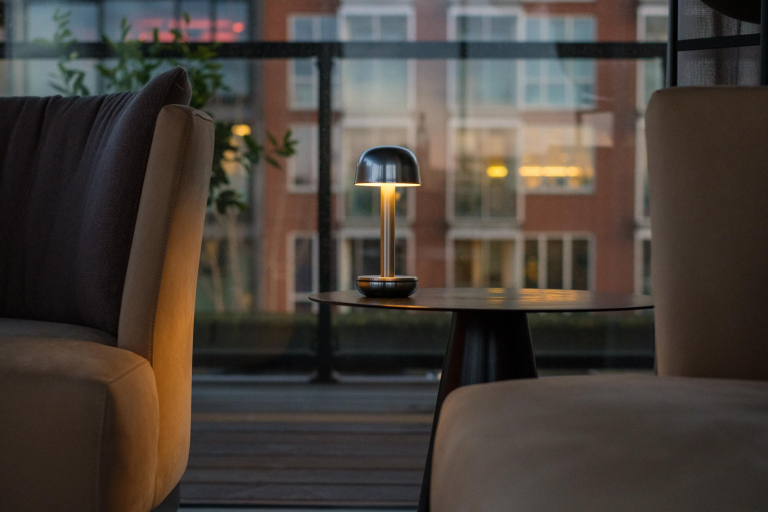 Humble Two tafellamp LED oplaadbaar Yellow