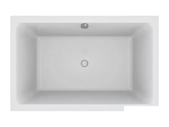 Baignoire bain douche JACOB DELAFON Capsule compacte et profonde 140 x 90 cm