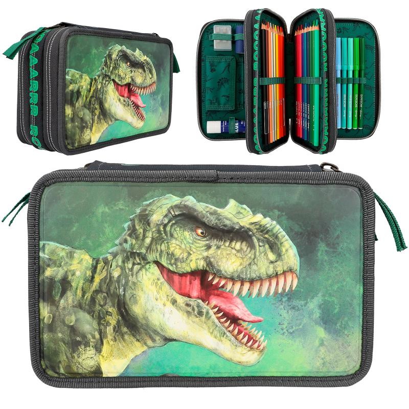 Dino World - Trippel Penalhus - T- Rex- ( 0412475 )