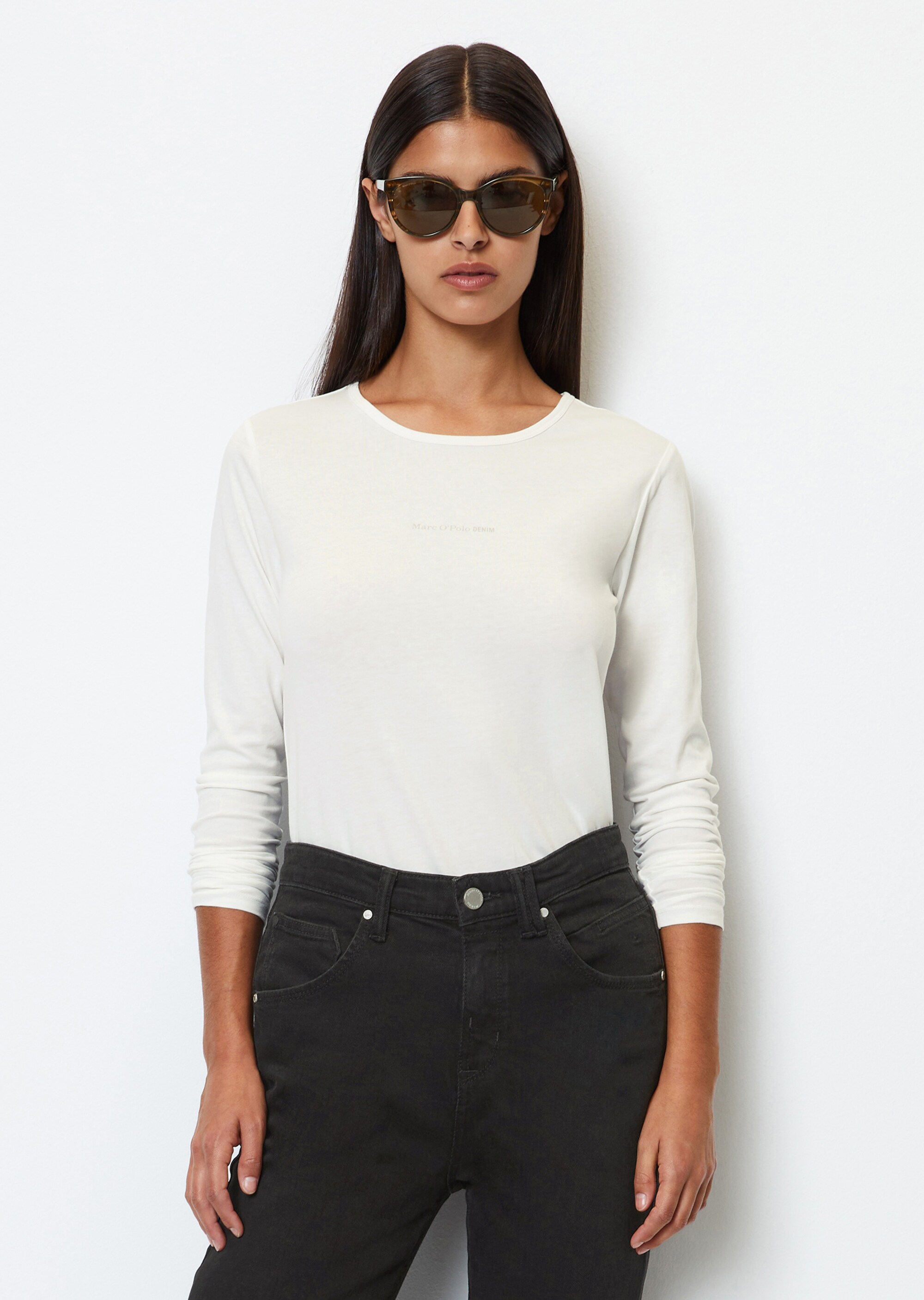 DfC Longsleeve slim aus Basic-Single-Jersey