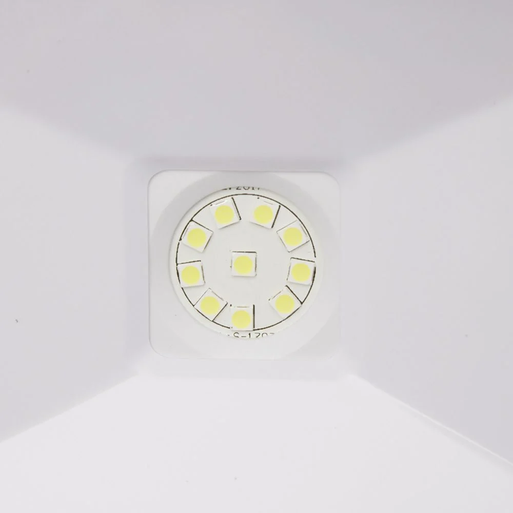 Projecteur solaire mural double tête LED détecteur de mouvement