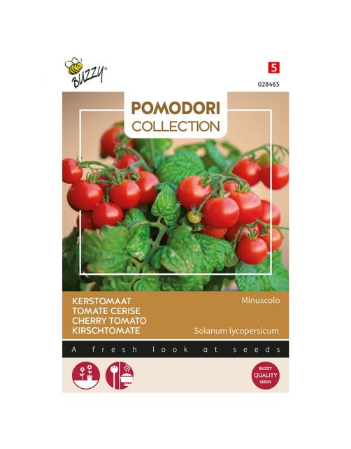 Buzzy Pomodori - Kerstomaat Minuscolo - Groentezaden - 10 stuks
