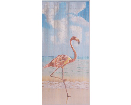 Bamboe Flamingo Deurgordijn 90x200 cm