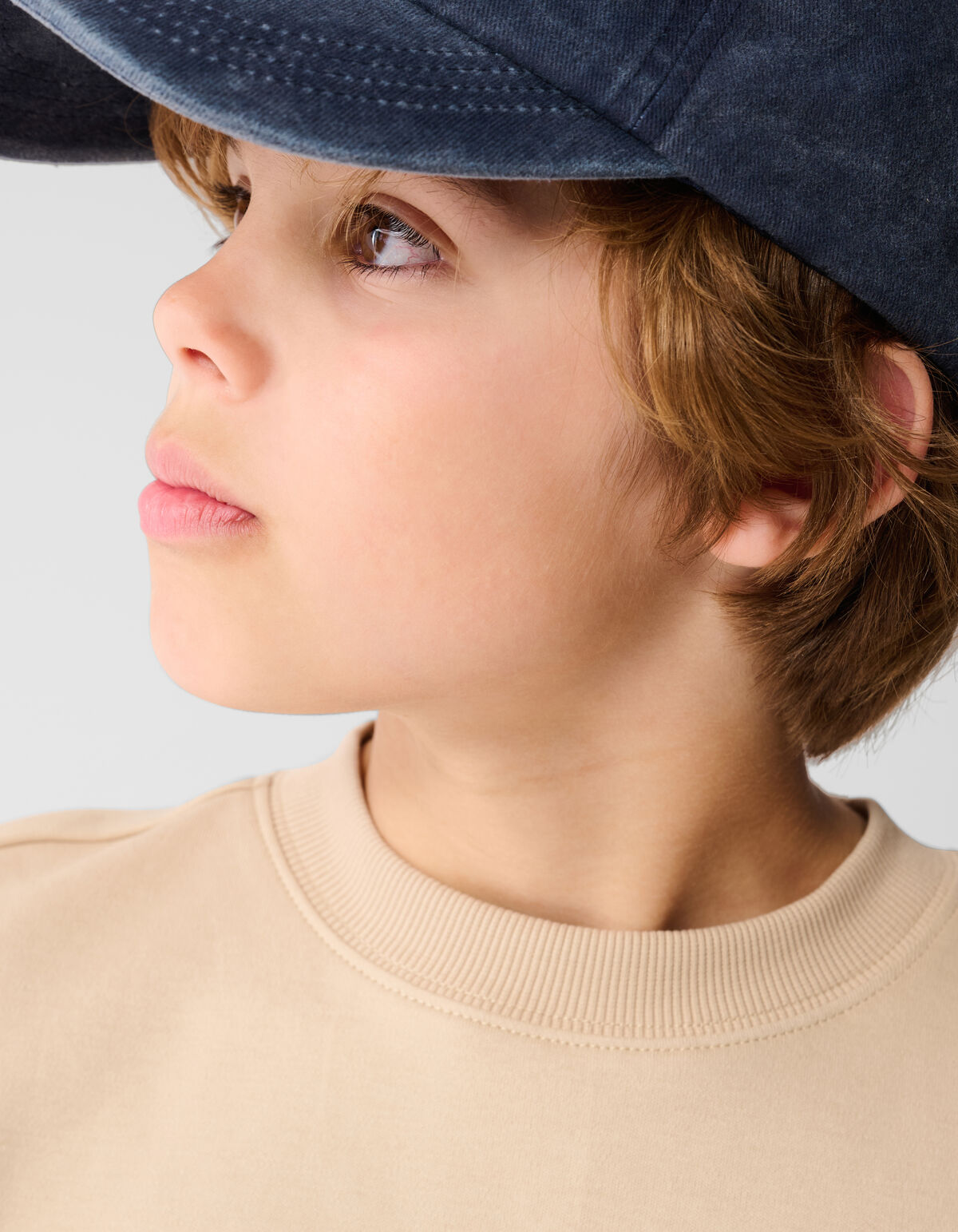 Basic T-shirt Zand