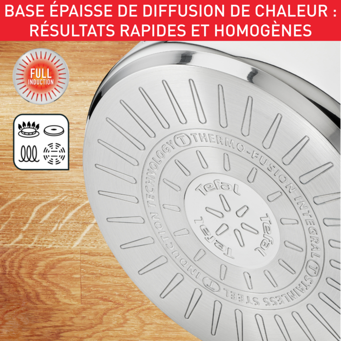 Intuition XL Grande marmite inox 28 cm